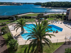 T2 avec piscine, terrasse et parking à Vieux-Boucau - FR-1-379-81